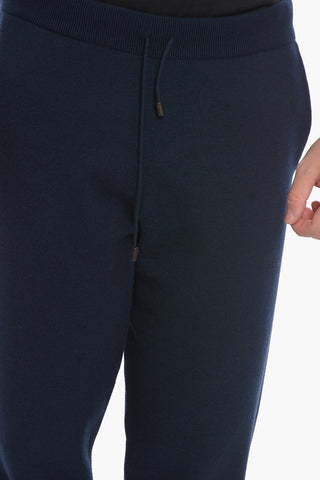 ID Pantaloni in Maglia con Polsini
