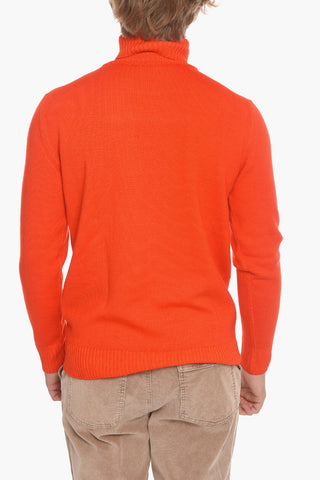 Virgin Wool Turtleneck Sweater