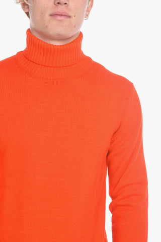 Virgin Wool Turtleneck Sweater