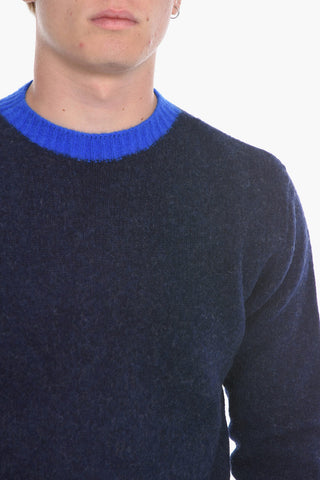 Maglia girocollo con Bordi a Costine