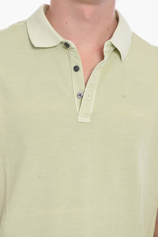 Polo with Ton-sur-ton Embroidered Logo