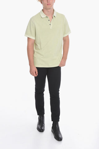 Polo with Ton-sur-ton Embroidered Logo