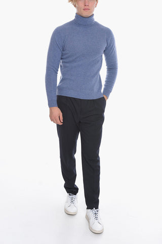 Virgin Wool Turtleneck Sweater
