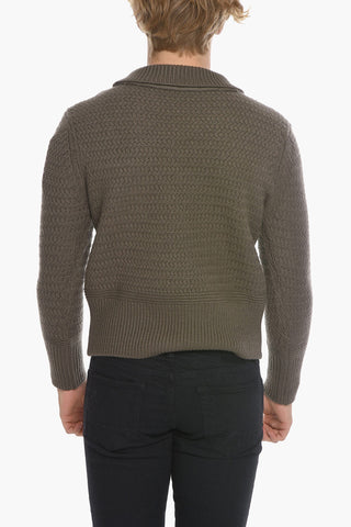 Wool Chunky Jumper with Drawstring