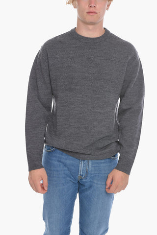 Maglia girocollo PARKER in Misto Lana