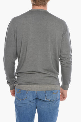 ID Crew Neck Merino Wool Sweater