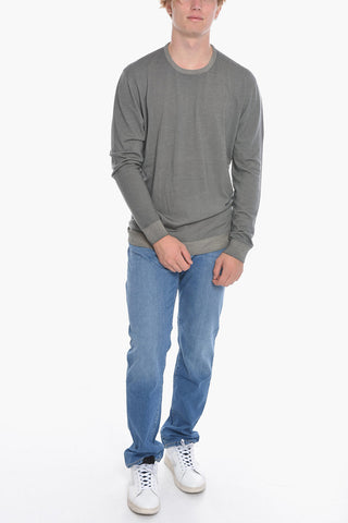 ID Crew Neck Merino Wool Sweater