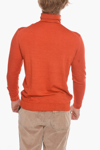 Virgin Wool Lightweight Turtleneck Sweater