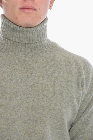 Virgin Wool Turtleneck Sweater