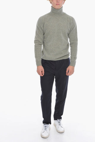 Virgin Wool Turtleneck Sweater