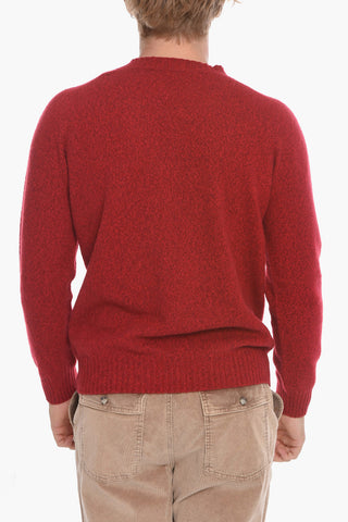 Virgin Wool and Cashmere Melange Sweater
