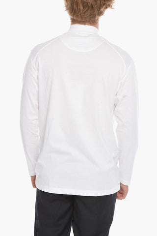 ADIDAS Turtleneck T-shirt with Ton-sur-ton Logo