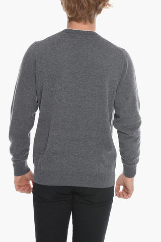 Wool-blend Sweater with Layered Crewneck