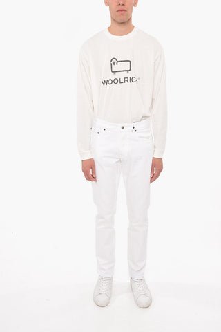 Slim-fit Denims with Button Detailing