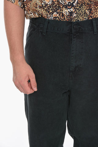 Cotton Twill Regular Fit Jeans 22cm
