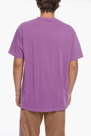 Maxi Crew-Neck T-shirt with Frontal-Logo
