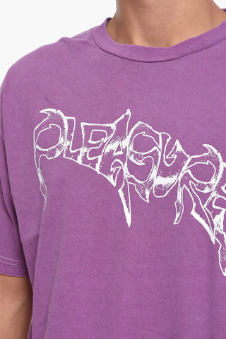 Maxi Crew-Neck T-shirt with Frontal-Logo