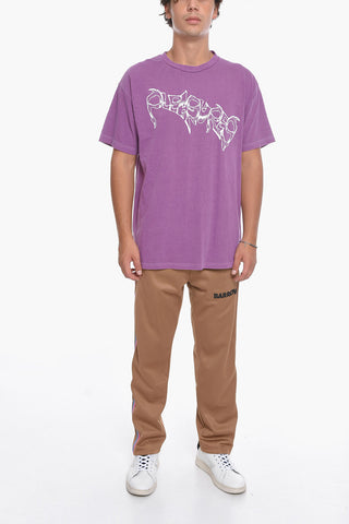 Maxi Crew-Neck T-shirt with Frontal-Logo