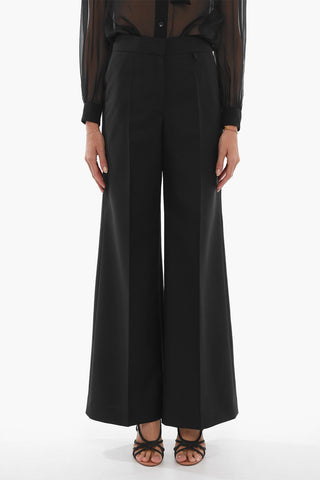 High-waisted Wide Fit Pants