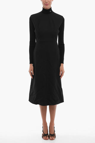 Wool Long Sleeved Dress