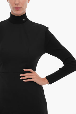 Wool Long Sleeved Dress