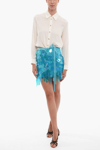 Geometric Maxi Sequins AURELIE Mini Skirts