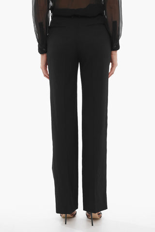 Loose Fit Pants Satin Bands
