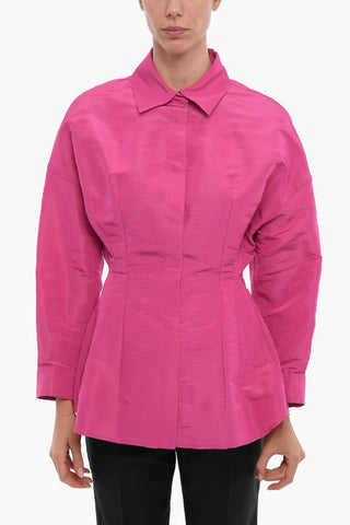 PINK PP Long Sleeved Silk Shirt