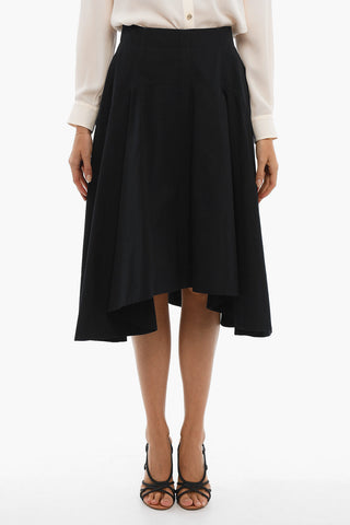 Flared Fit Maxi Skirt