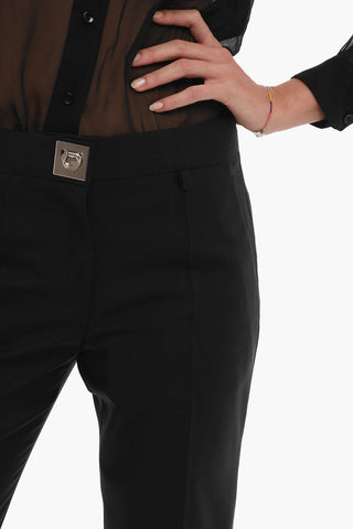 Lock Clousure Regular Fit Pants