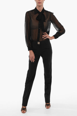 Lock Clousure Regular Fit Pants