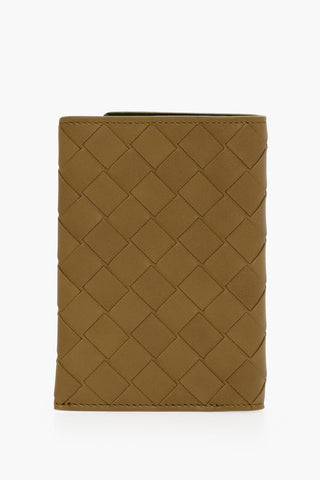 Intreccio Leather Passport Holder