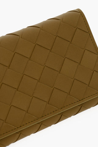 Intreccio Leather Passport Holder