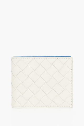 Intreccio-leather Bicolor Wallet