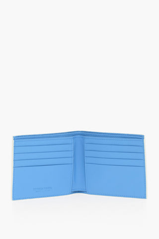 Intreccio-leather Bicolor Wallet