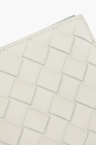 Intreccio-leather Bicolor Wallet