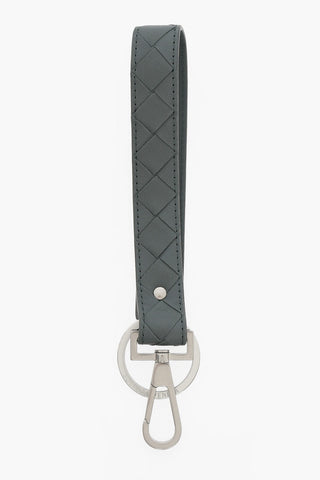 Portachiavi in Pelle Intrecciata