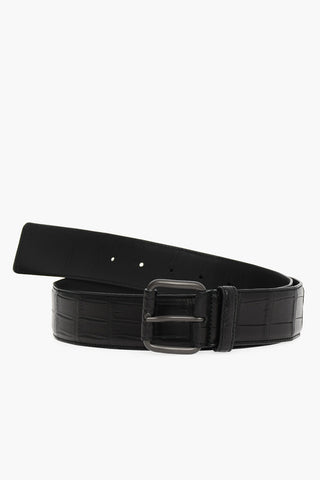 Cintura SOFT in Pelle di Coccodrillo