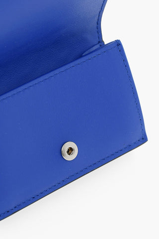 Portafoglio Trifold TINY in Pelle Intrecciata