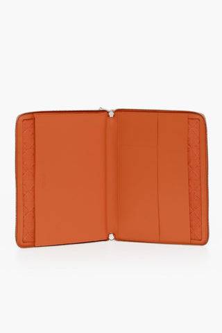 Woven Fabric Travel Pouch with Zip