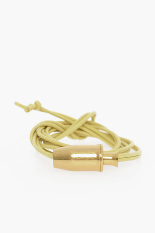 Soft-leather Belt with Gold-toned Hardware Detail