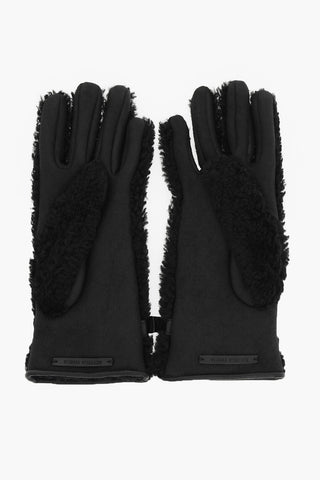 Guanti Shearling in Montone con Fibbia TRIANGLE