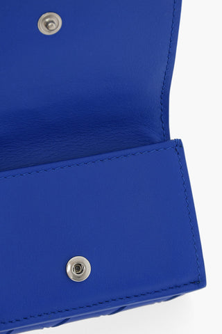 Portafoglio Trifold TINY in Pelle Intrecciata