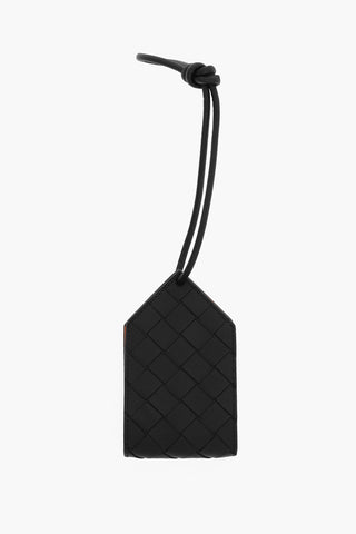 Intreccio Leather Luggage Tag 
