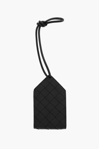 Intreccio Leather Luggage Tag 