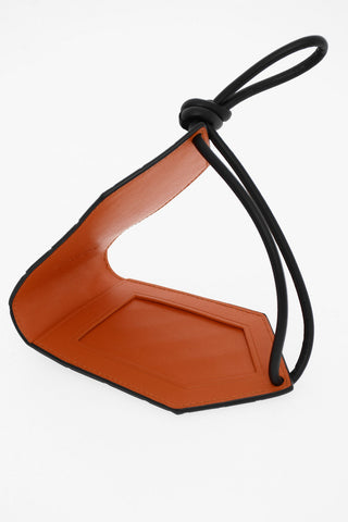 Intreccio Leather Luggage Tag 