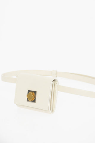 Leather Belt Bag with Removable Strap