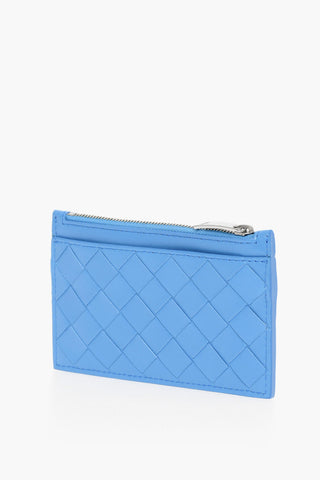 Intreccio Leather Wallet Key Ring