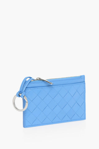 Intreccio Leather Wallet Key Ring