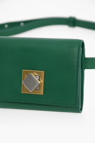 Portacarte FRENCH in Pelle con Tracolla Removibile